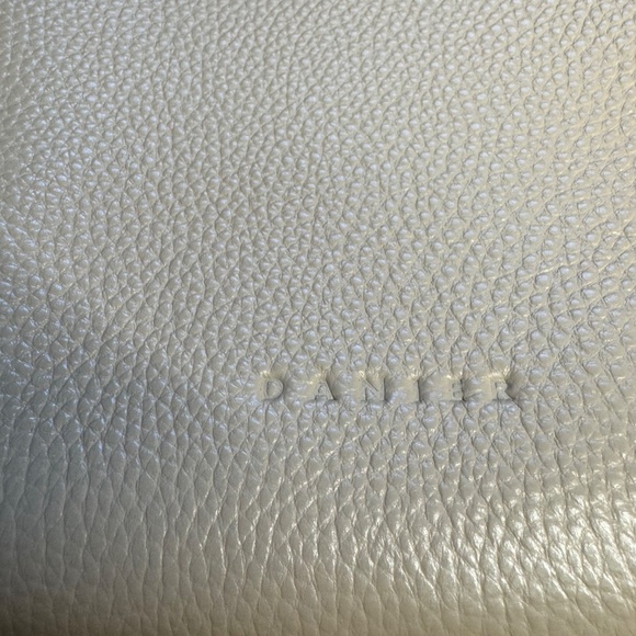 Danier Cream and Brown Crossbody Bag - Picture 3 of 10